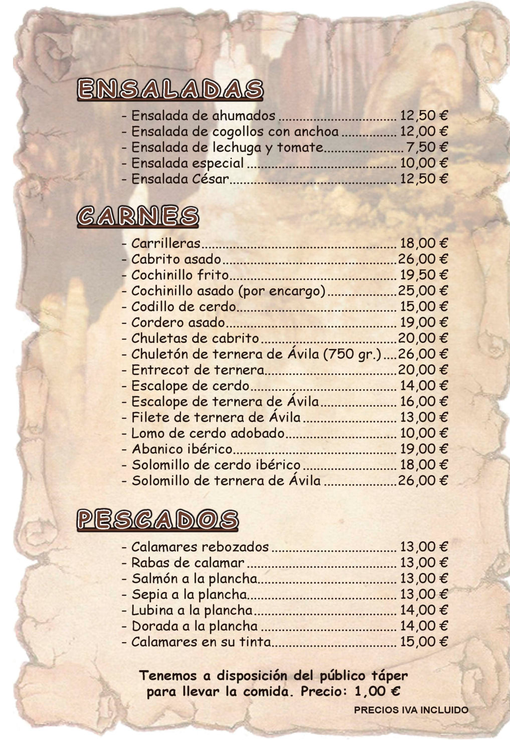 Restaurante Asador El Meson Los Arcos La Iglesuela del Tiétar